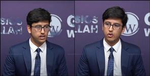image: Harshit Pandey gets 2nd rank in IES exam
