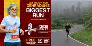 image: Milind Soman in Dehradun Biggest Health Run