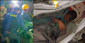 image: Rishikesh Truck Collide SDRF Jawan Saved Driver in Last Movement