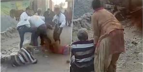 image: angry husband beat up mother-in-law and father-in-law