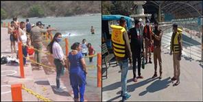 image: So far 18 tourists have died in the Ghat of Rishikesh