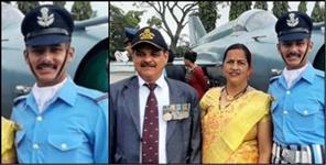 image: Sachin became flying officer in air force