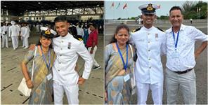 image: Mukul Chauhan Becomes Lieutenant in Indian Navy