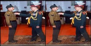 image: Ravindra singh dhapola got sena medal