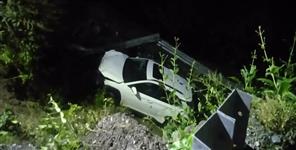 image: 5 people injured in Mussoorie road accident