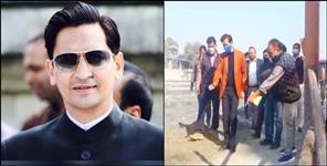 image: Haridwar kumbh work check by ias Deepak rawat