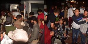 image: Road accident in haldwani four died