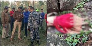 image: Tanakpur Sharda Forest Range Female Male Corpse