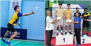 image: Dhruv Rawat Won Gold Medal in All India Badminton Tournament
