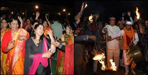 image: Igas festival celebrated by people at Dehradun