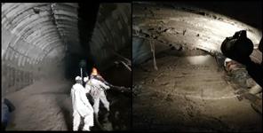 image: 35 people stuck in a tunnel in chamoli