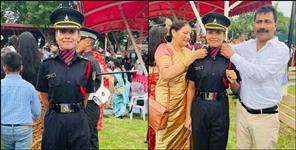 image: Pauri Garhwal Srishti Chauhan became army officer