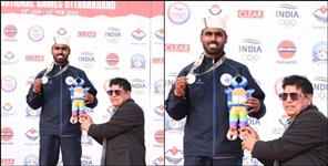 image: Utkrisht Dwivedi won gold in national games
