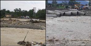 image: Ranipokhri optional rout washed away