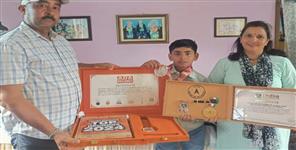 image: Ojas Registered His Name in India and Asia Book of Records