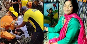 image: Bodies of mother and sons recovered in Nanda Nagar disaster