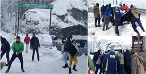 image: Snowfall in Chakrata