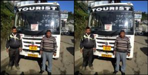 image: Bus service start on kotdwara-karnaprayag route