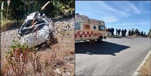 image: Vehicle falls into deep ditch in Pithoragarh 3 dead