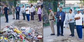 image: DM Savin Bansal charge Agency lacs of fine for garbage