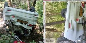 image: Road accident in Munsyari