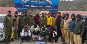 8 accused of Pushpa gang arrested in Badrinath