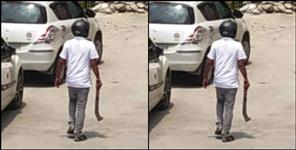 image: Viral video of Champawat Collectorate