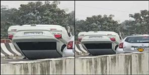 image: Youth Died as Bike fell from Laltappad flyover in Dehradun