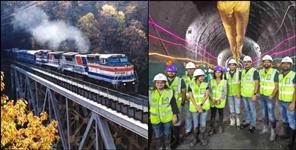 Breakthrough of tunnel between Gular and Vyasi