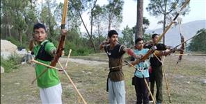 Former Army Officer Trains Young Archers in Almora