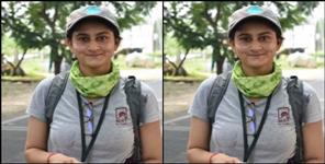 image: Himani eats first place in Hawk Watch International Competition