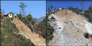 image: Video of landslide in Jhalimath of Rudraprayag