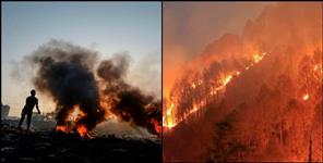 image: amount of pollution in the air of Uttarakhand increased