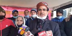 image: UKD Mohan Kala files nomination from Srinagar Assembly