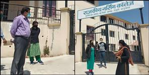 image: 129 students Coronavirus positive at Tehri Garhwal Nursing College