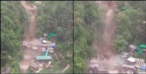 image: Heavy rains cause spate in Kempty Falls Mussoorie
