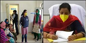 image: Tehri DM IAS Eva Srivastava stopped the doctors salary