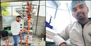 image: Rishikesh boy Shubham Dimri Garhwal Wafers Self Employed