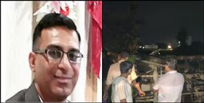 image: Truck hit scooty in haldwani teacher death