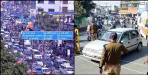image: Route diversion plan in Uttarakhand on 15 and 16 April