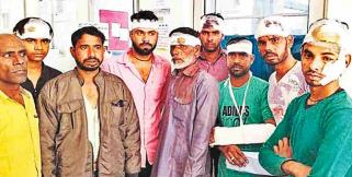 image: Brawl between two groups in uttarakhand