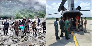 image: Rescue operation continues in Uttarkashi Dharali Disaster