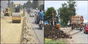 image: Haridwar bypass work on progress in dehradun