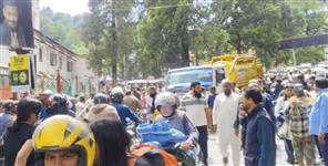 Two Tourists Seriously Injured as Truck Runs Into Crowd in Nainital