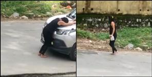 image: video of drunk girl in dehradun ladpur goes viral