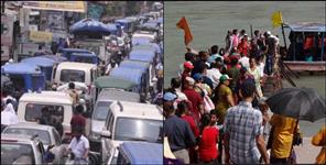 image: Rishikesh Hotel Booking Full 11 Lakh Tourist visited