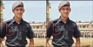 image: Krishna Rawat of Chamoli district became an officer in the army