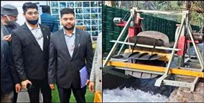 image: Narayan and Balram Bhardwaj Made Turbine will Produce Electricity