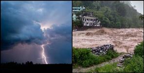 image: Rain and hailstorm yellow warning for 5 districts