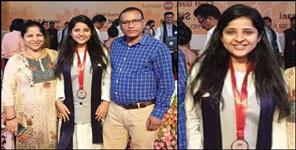 image: Ankita Joshi of Champawat got gold medal in IIM Nagpur